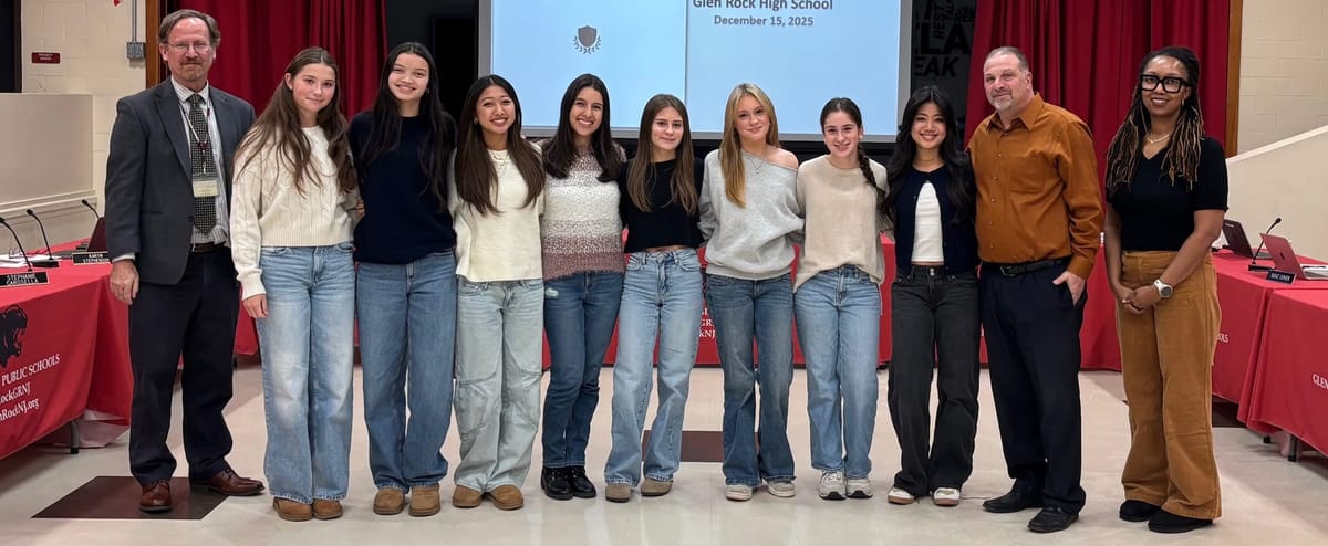 Girls Tennis and Soccer Teams Recognized by BOE for Outstanding Seasons
